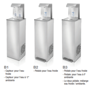 Fontaine présentation Série H2O