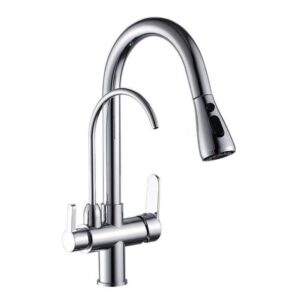 Robinet de cuisine couleur Chrome