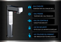 Fontaine à eau encastrable sous évier | eau chaude & fraiche – Image 4